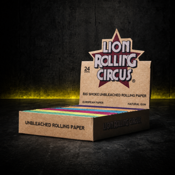LION ROLLING CIRCUS UNBLEACHED KING SIZE