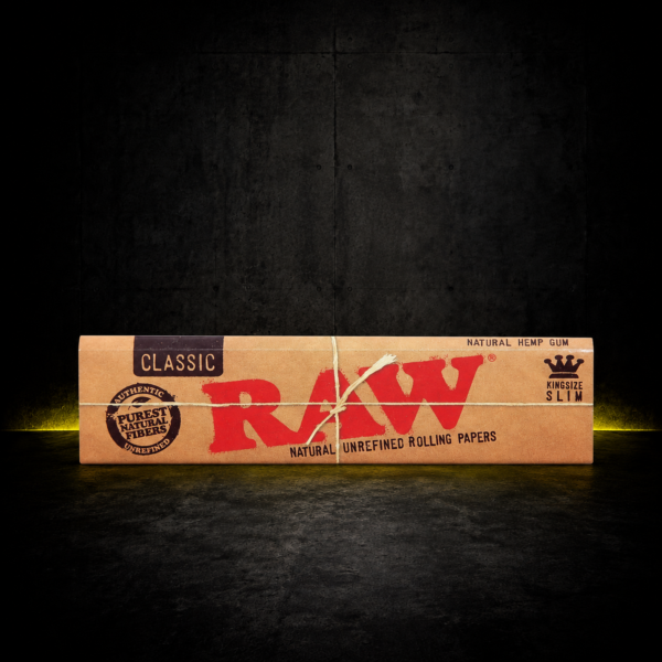 RAW KING SIZE SLIM CLASSIC X UNIDAD