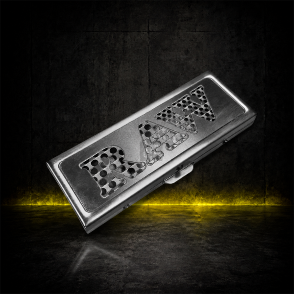 RAW SHREDDER TIN 1 1/4 (PORTAP. RALLADOR