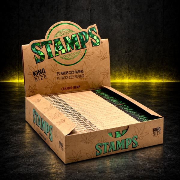 STAMPS KING SIZE HEMP PAPELES