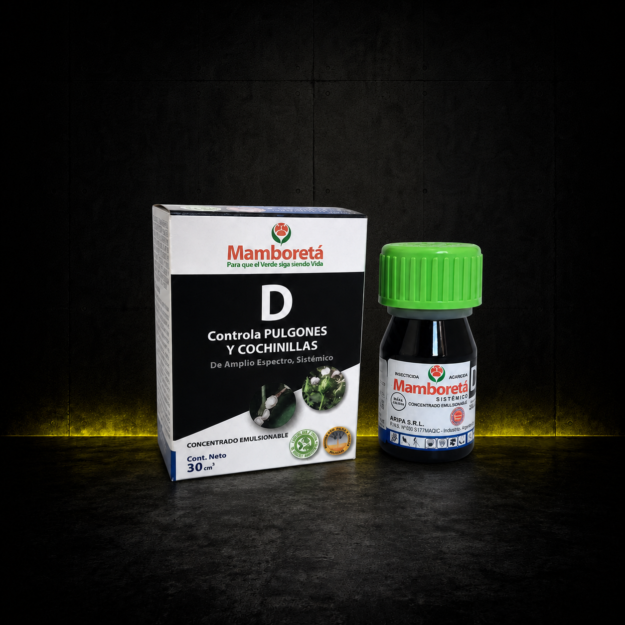 Mamboretá D insecticida acaricida sistémico de 30 cc