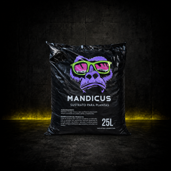 Mandicus sustrato para plantas de 25 litros